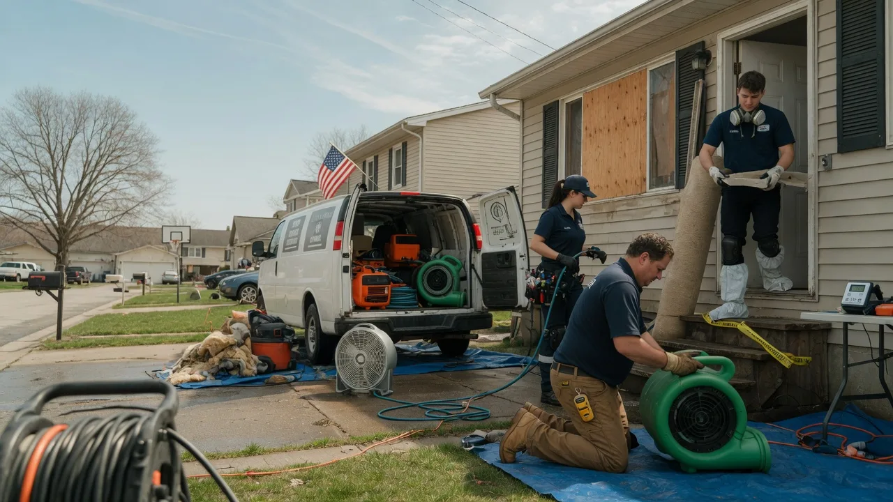 Water Damage Restoration in Stetsonville, WI near me